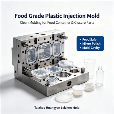 Cetakan Injeksi Plastik Kelas Makanan-